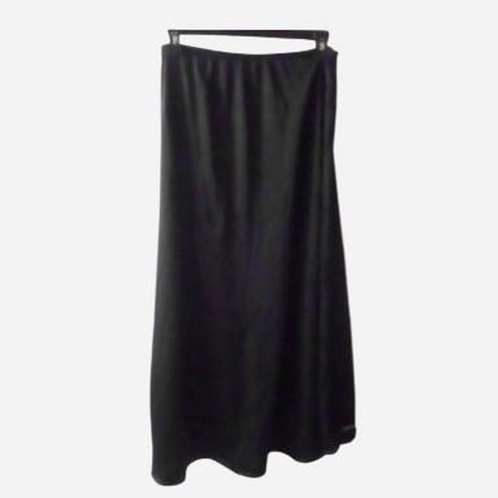 Elegant Black Women's Slip Skirt